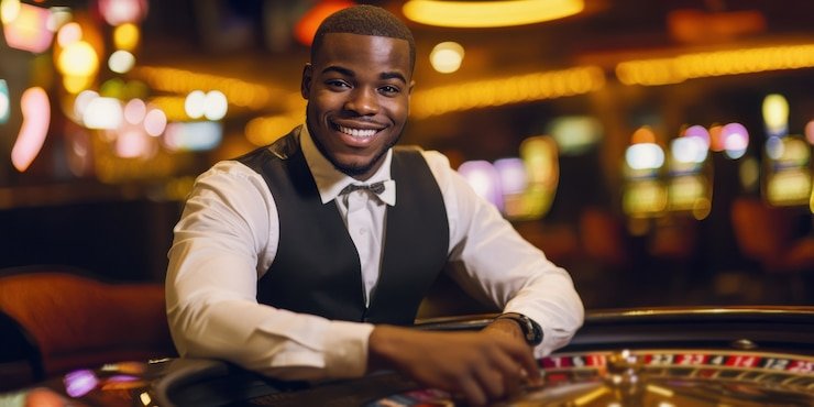 Live French Roulette table at congtogwl with multi-camera dealer studio view